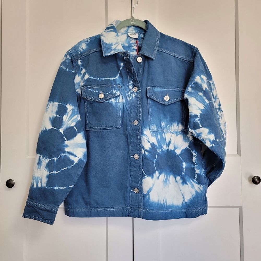 Urban Outfitters BDG tie-dye shirt jacket size small - Picture 2 of 12